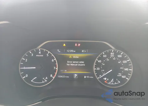 2017 Nissan Maxima 3.5 Platinum z USA, uszkodzony, nr VIN 1N4AA6AP3HC406158